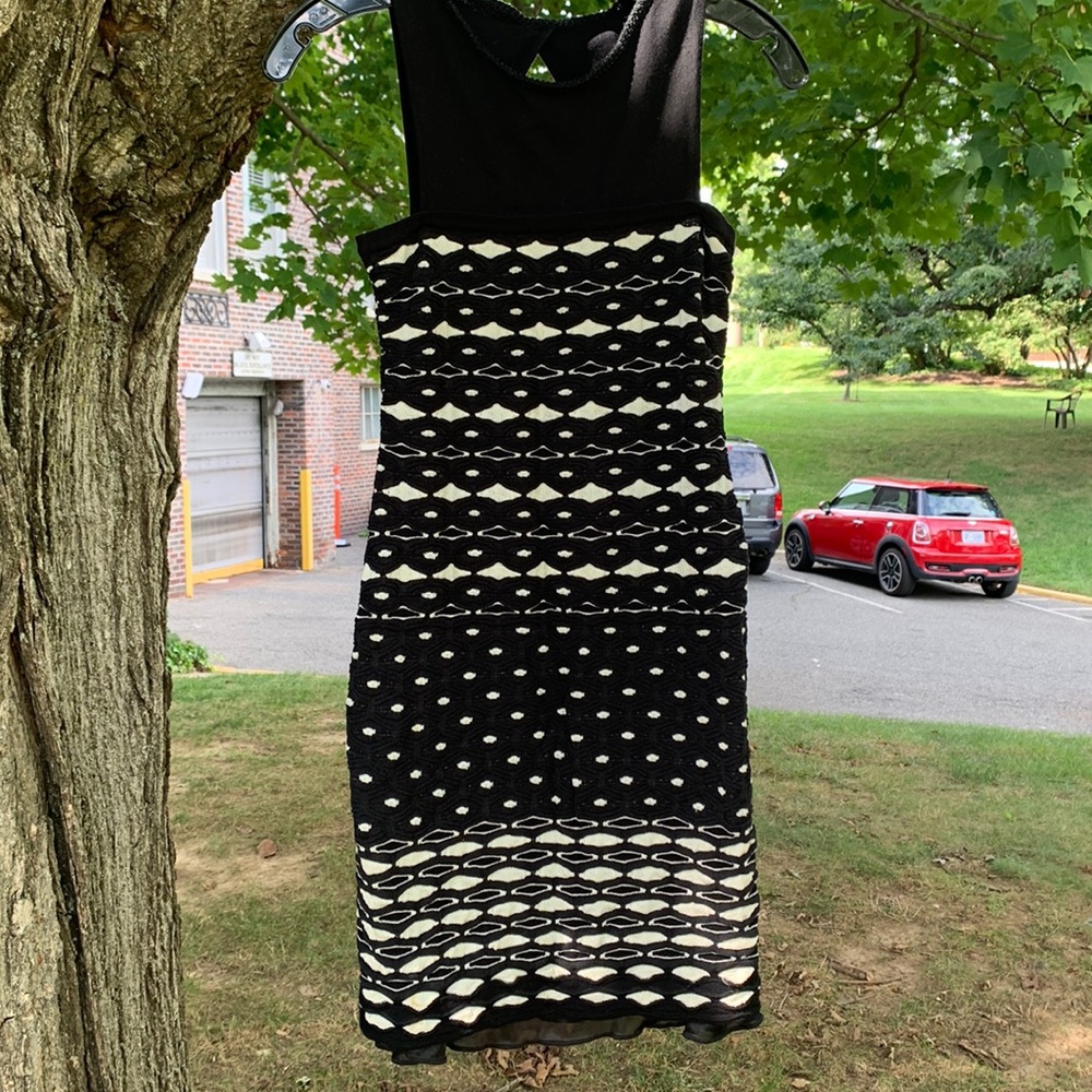 Black and White M Missoni Dress - size 38